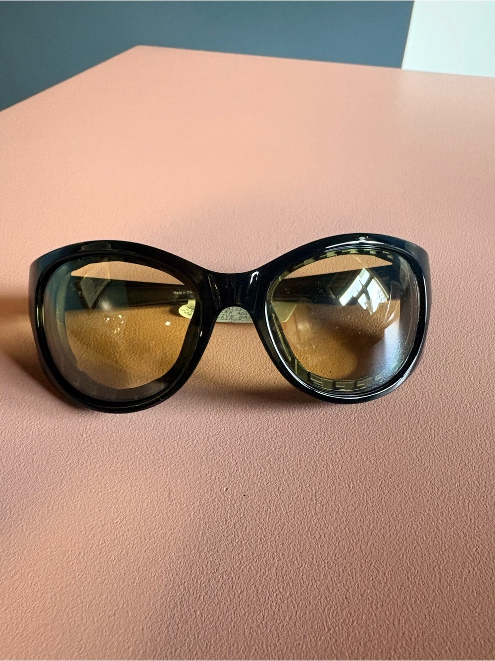 Harley-Davidson Black Sunglasses with Brown Gradient Lenses